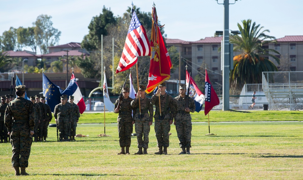 1st Law Enforcement Battalion post and relief