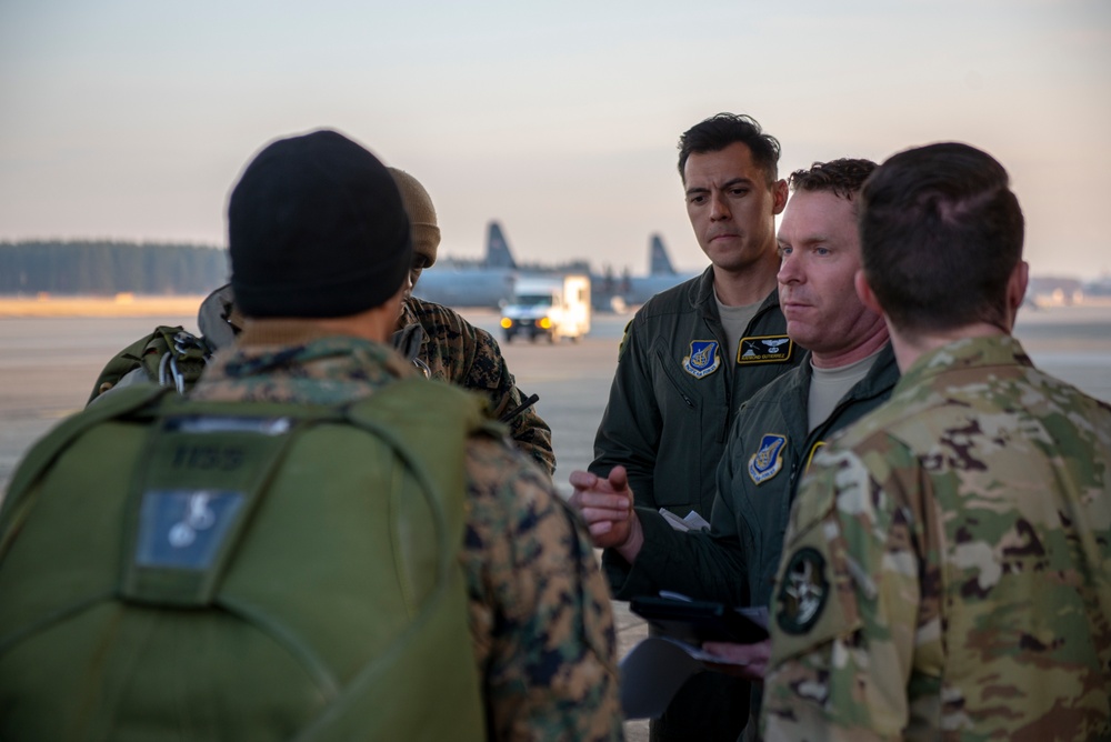 3rd Recon Bn's Yokota Parachute Operation