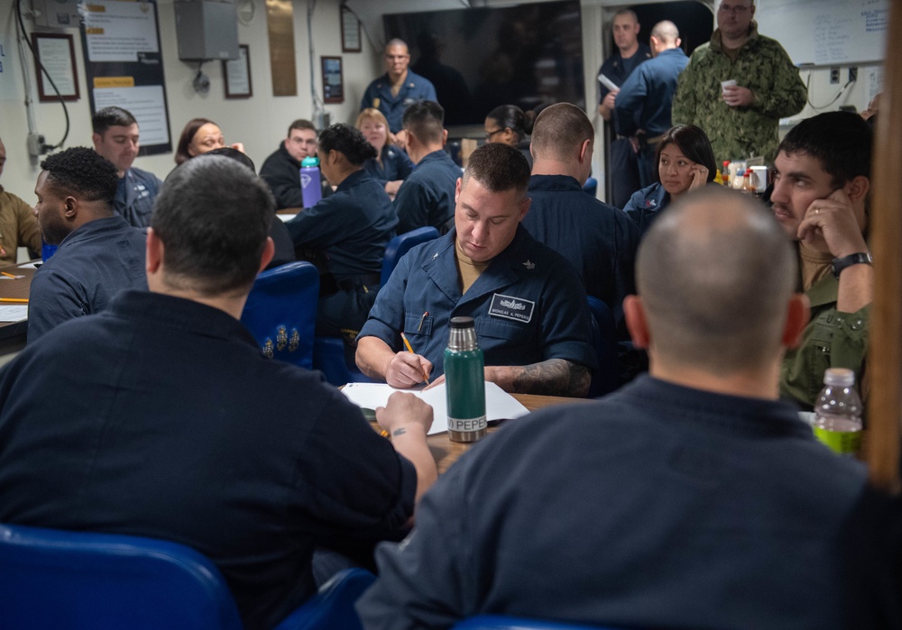 Navy-wide E-7 advancement exam