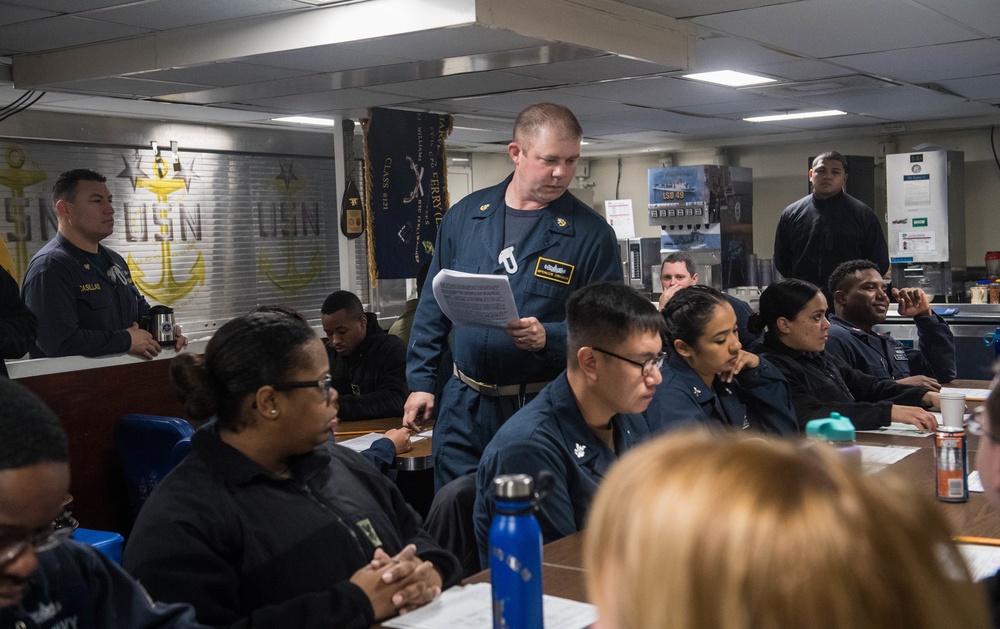 Navy-wide E-7 advancement exam
