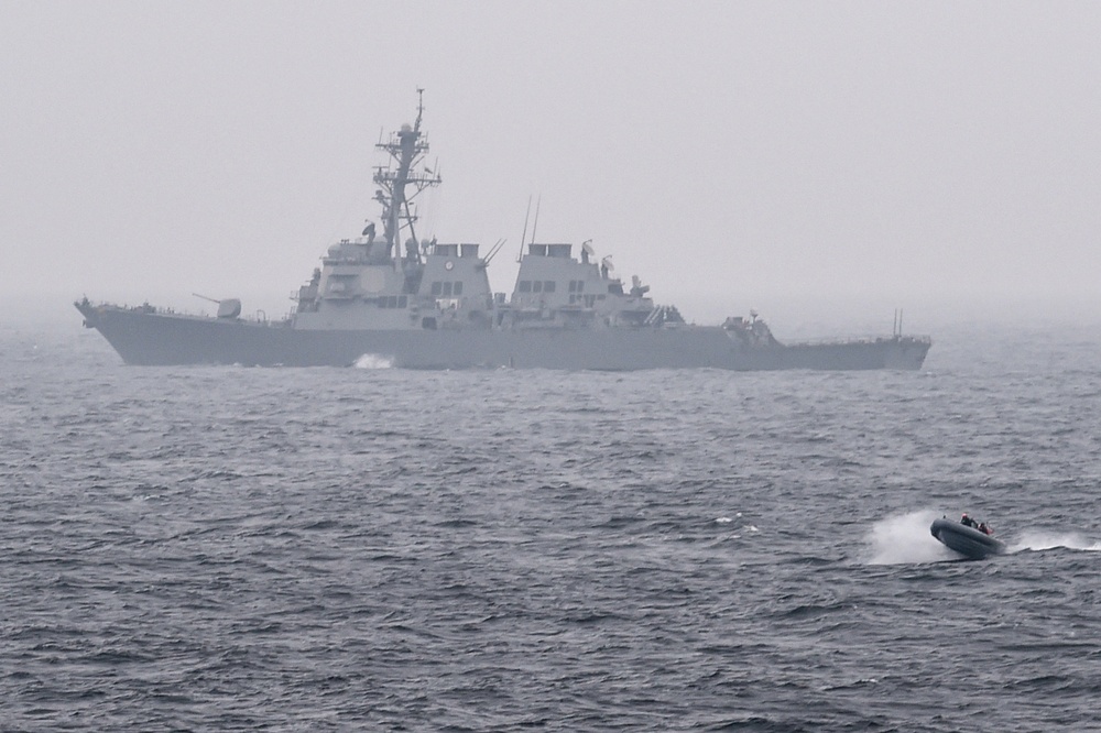 Maritime operations as the flagship of Standing NATO Maritime Group 1 in the U.S 6th Fleet area of operation