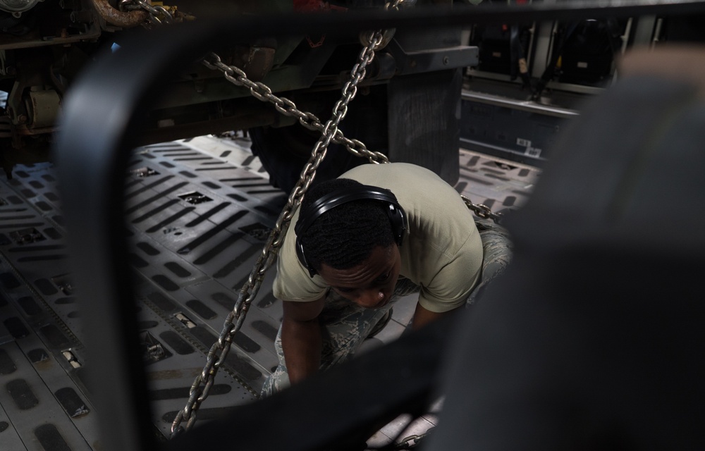 Securing Cargo on C-17