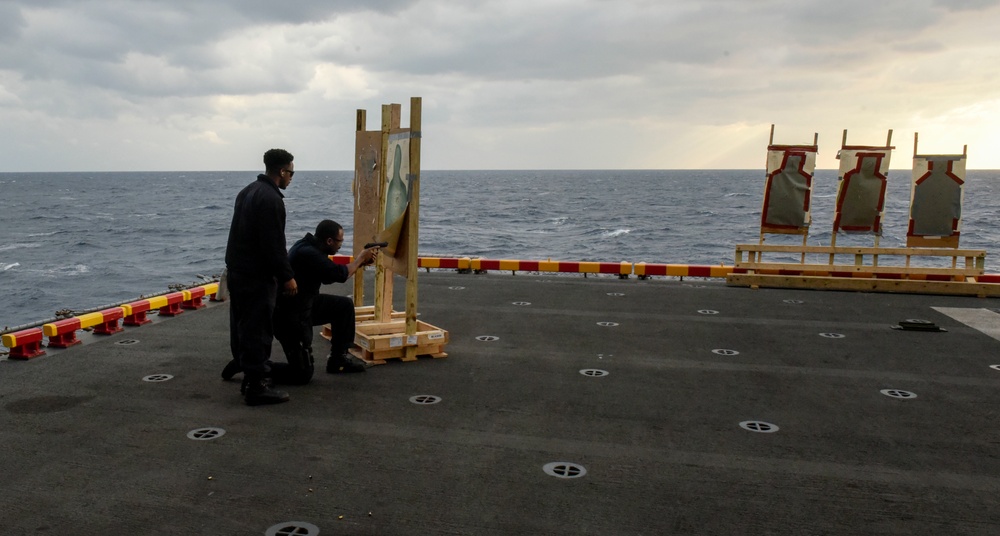 USS WASP (LHD 1) OPERATIONS AT SEA