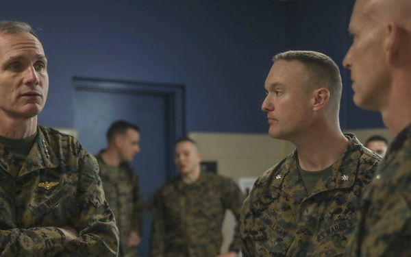 Assistant Commandant of the Marine Crps Visits Parris Island