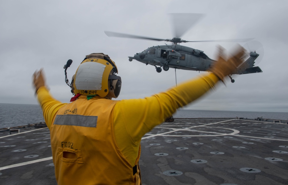 USS Harpers Ferry (LSD 49) Flight Operations