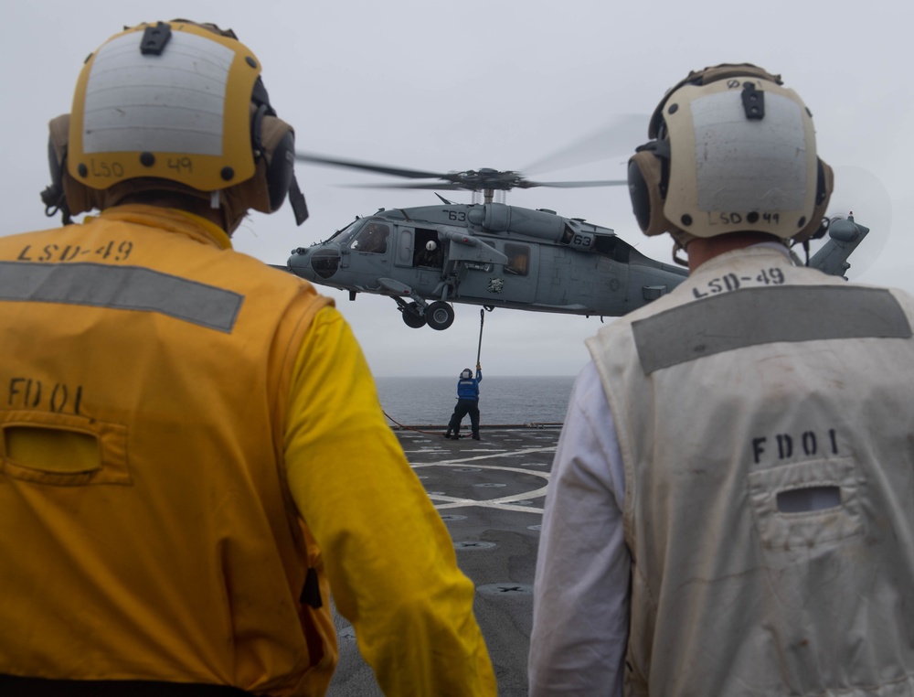 USS Harpers Ferry (LSD 49) Flight OPerations