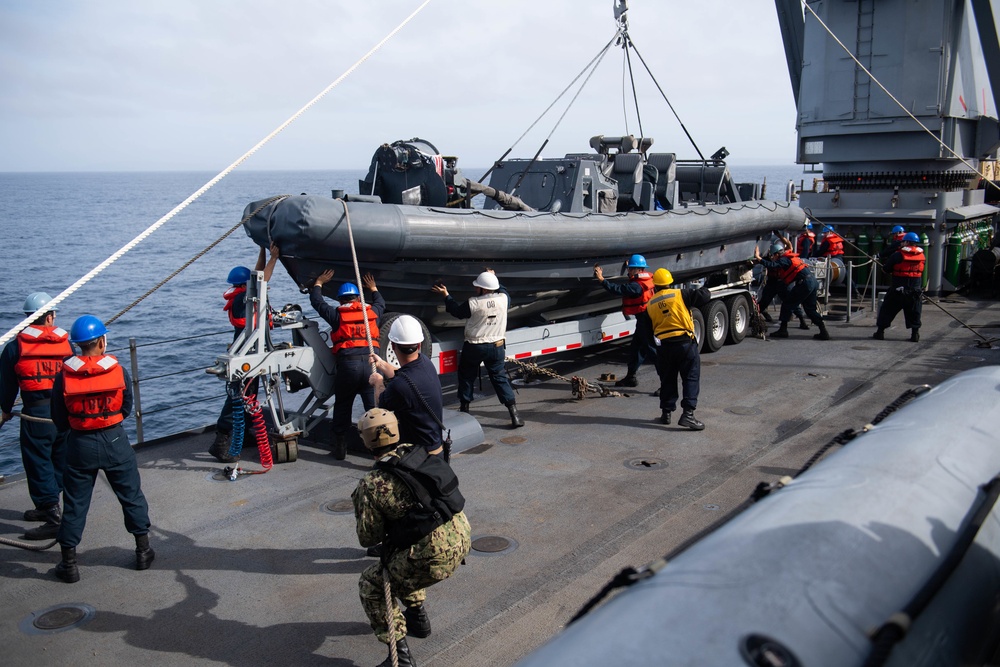 USS Harpers Ferry (LSD 49) Boat Operations