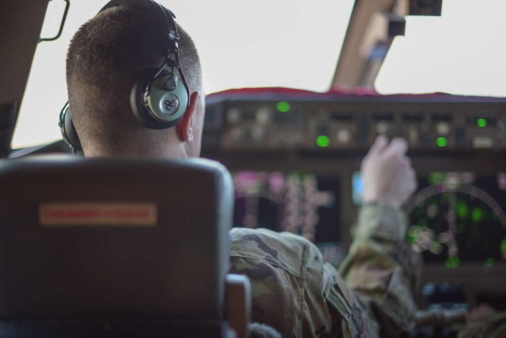 The first KC-46 Pegasus Delivery