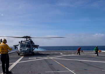 Flight Operations Aboard USS John P. Murtha