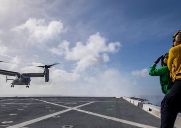 Flight Operations Aboard USS John P. Murtha