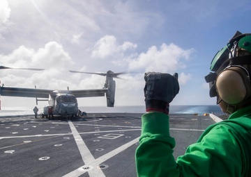 Flight Operations Aboard USS John P. Murtha