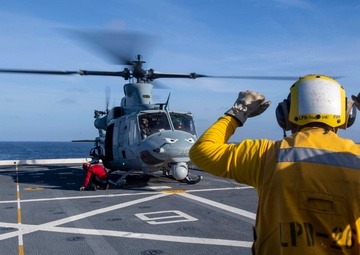 Flight Operations Aboard USS John P. Murtha