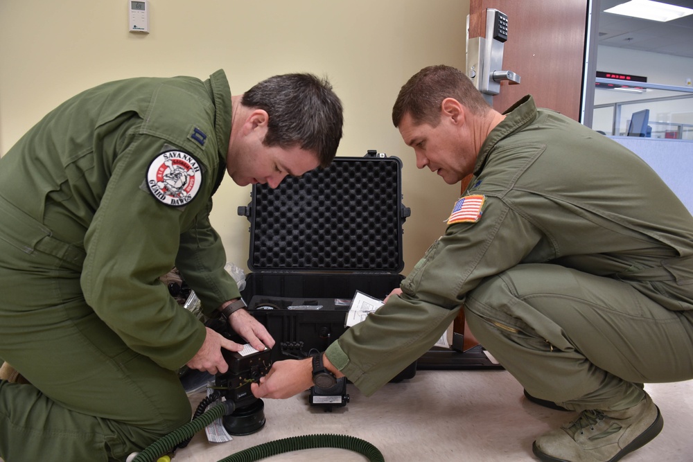 165th Airlift Wing Airmen conduct egress training