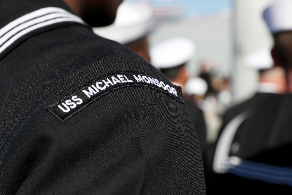 US Navy Commissions USS Michael Monsoor (DDG 1001)