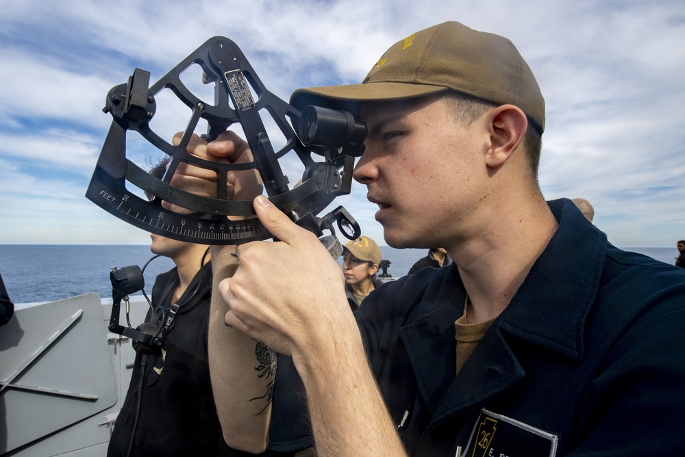 USS John P. Murtha Conducts Replenishment at Sea