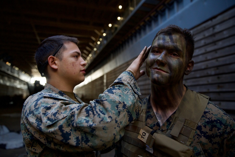 'China Marines' launch simulated boat raid from Ashland