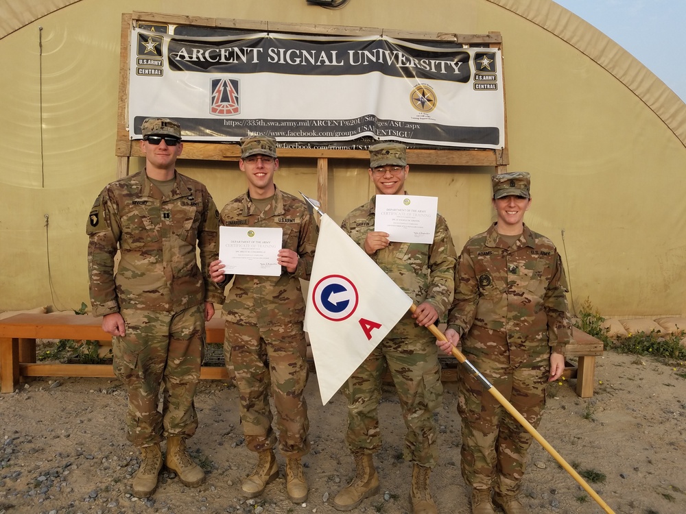 DVIDS Images Signal University Graduates [Image 2 of 3]