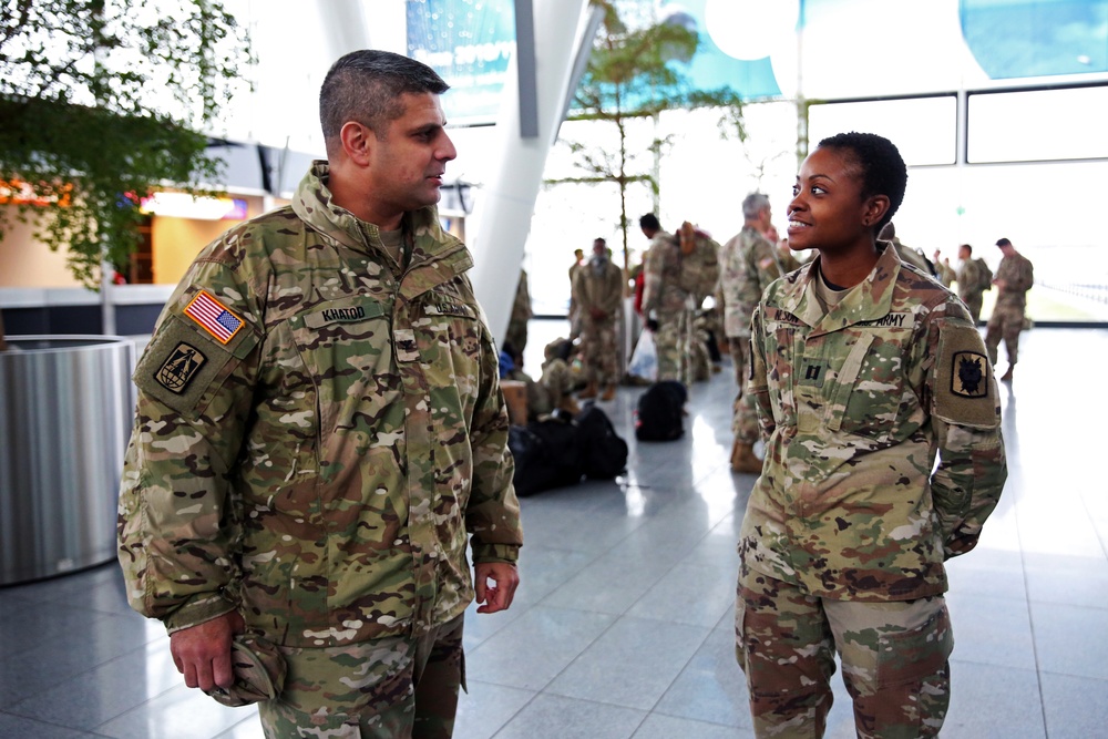US Soldiers arrive in Poland to provide Signal support to Atlantic Resolve