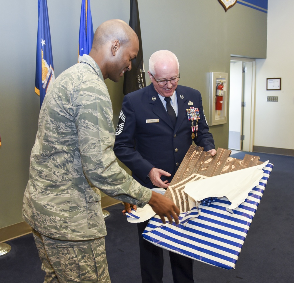 Chief Master Sgt. David Wright Retires from the Alabama Air National Guard