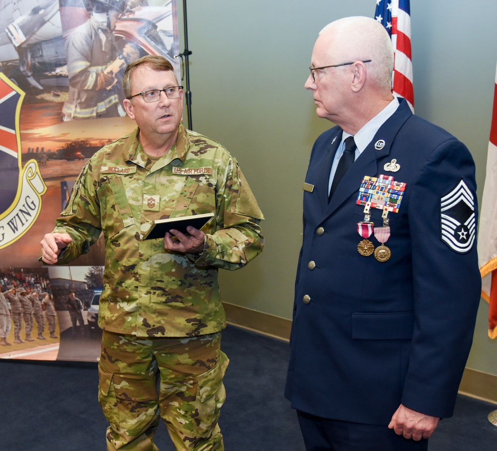 Chief Master Sgt. David Wright Retires from the Alabama Air National Guard