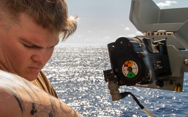 USS Preble Mark 38 Maintenance and Live-Fire