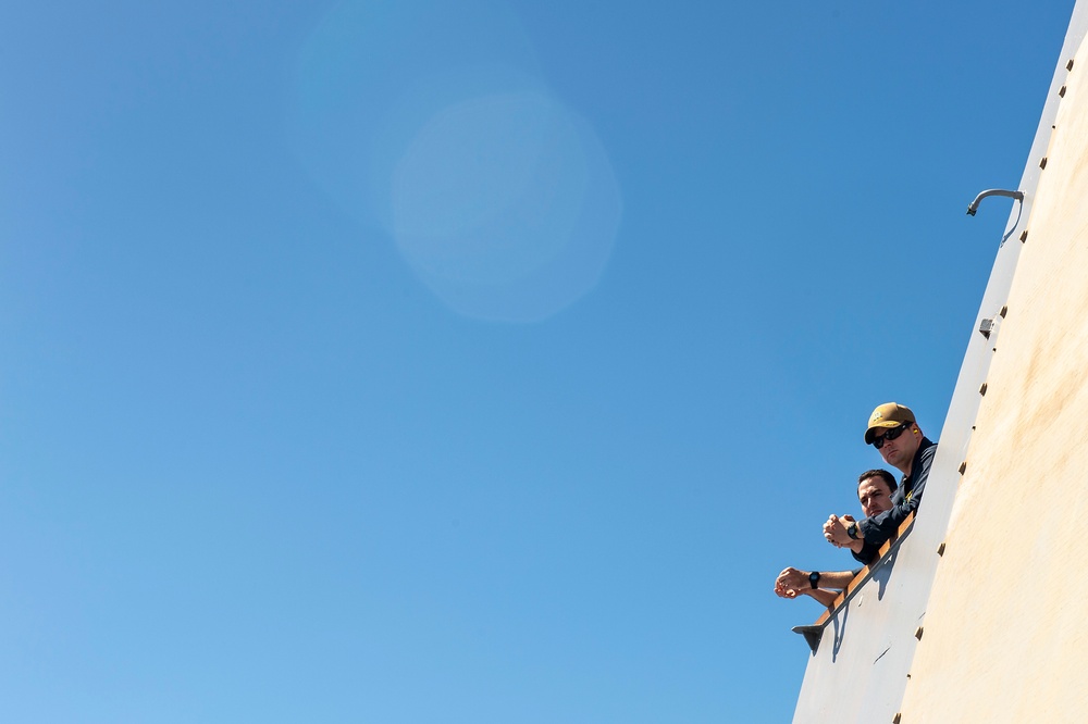 USS Preble Mark 38 Maintenance and Live-Fire