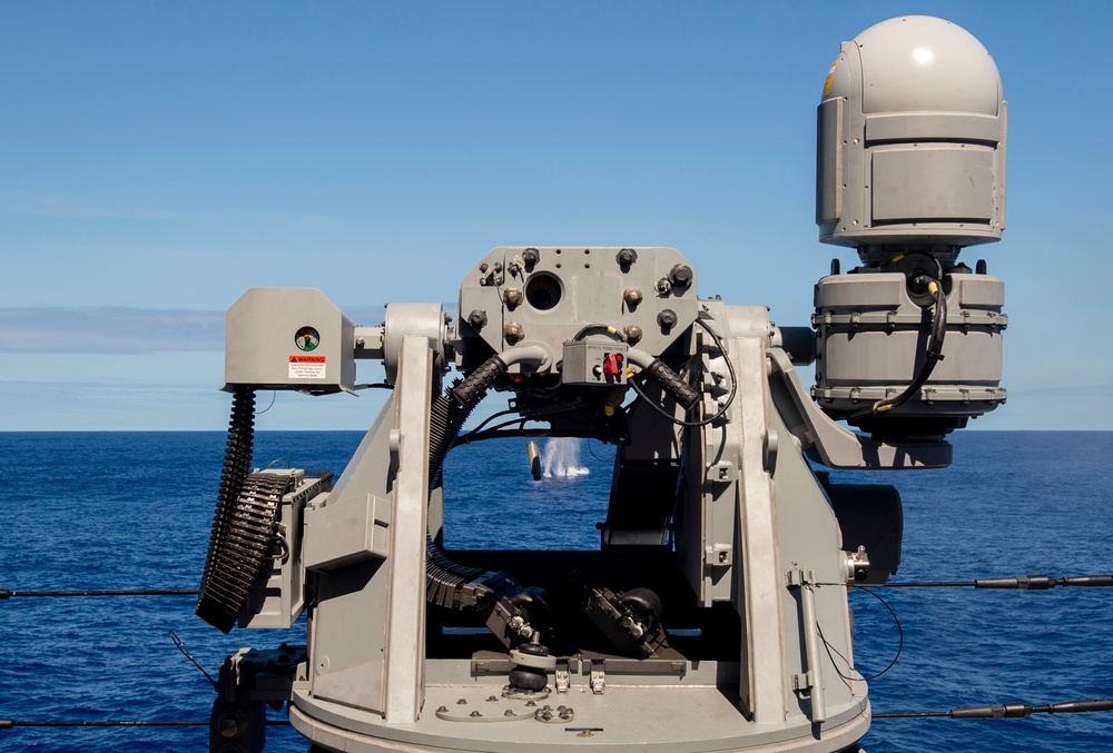 USS Preble Mark 38 Maintenance and Live-Fire