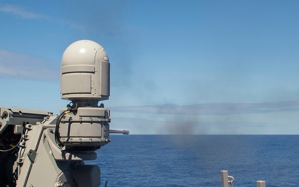 USS Preble Mark 38 Maintenance and Live-Fire