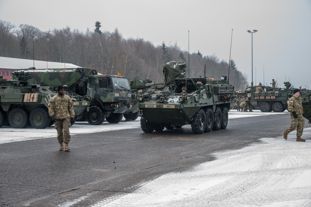 2nd Cavalry Regiment Training Exercise at Baumholder