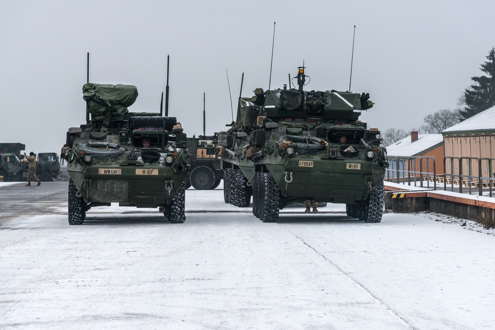 2nd Cavalry Regiment Training Exercise at Baumholder