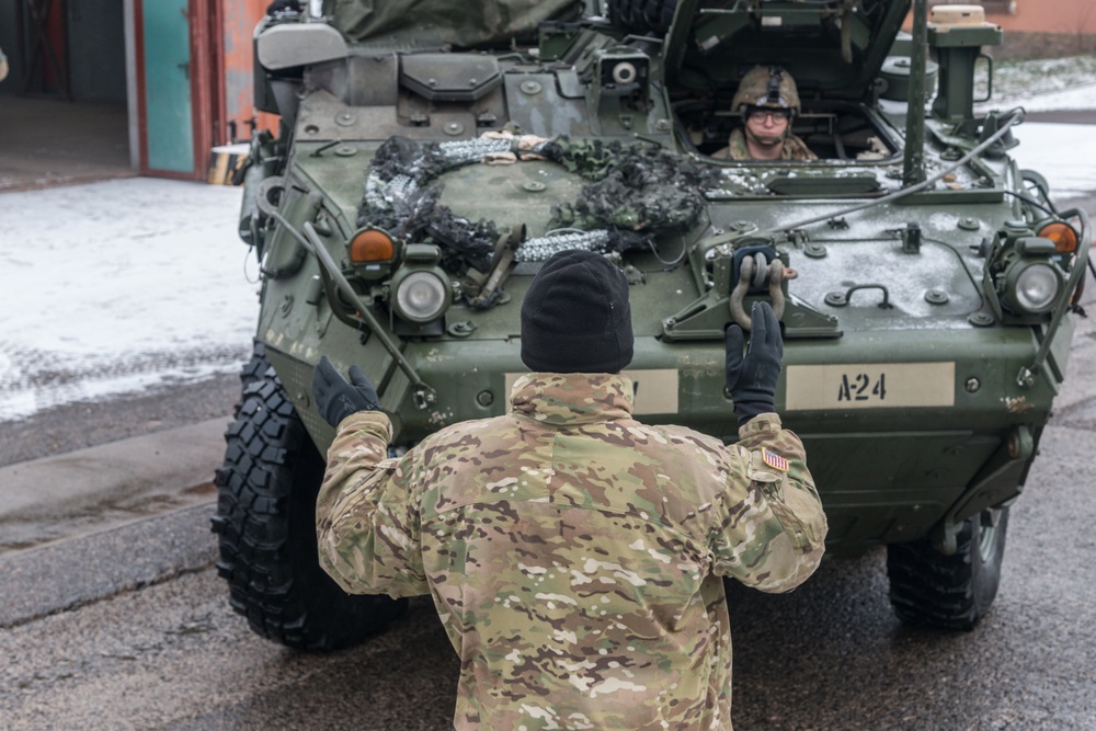 2nd Cavalry Regiment Training Exercise at Baumholder