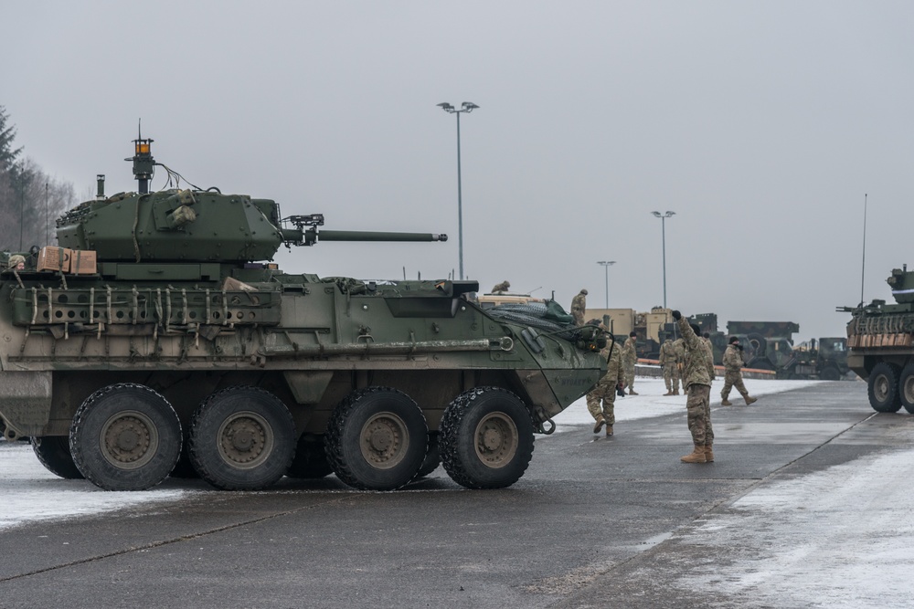 2nd Cavalry Regiment Training Exercise at Baumholder