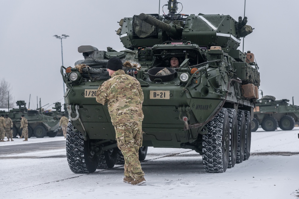 2nd Cavalry Regiment Training Exercise at Baumholder