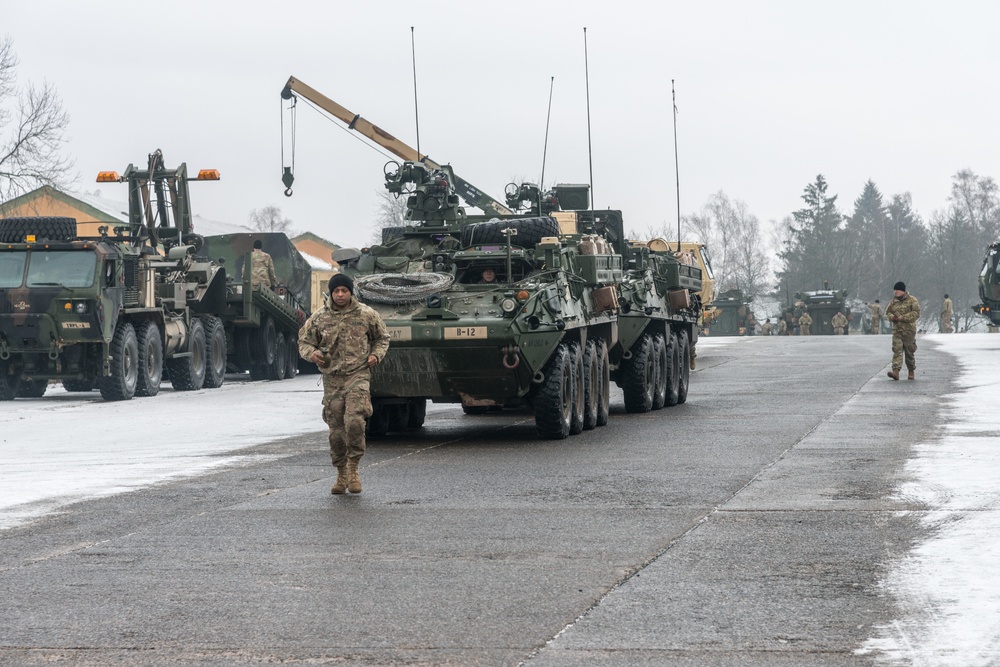 2nd Cavalry Regiment Training Exercise at Baumholder