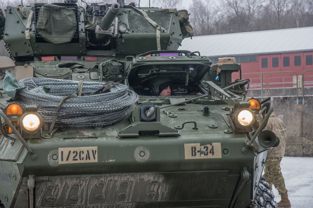 2nd Cavalry Regiment Training Exercise at Baumholder