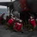 VMM-262 (REIN) Marines load inert ordnance onto F-35Bs aboard Wasp