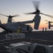 USS Wasp conducts night flight operations