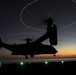 USS Wasp conducts night flight operations