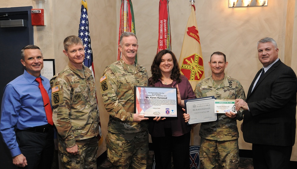 Fort Drum community recognizes outstanding civilian employees