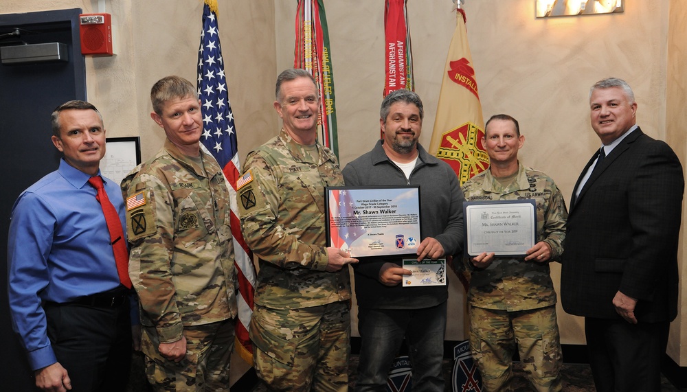 Fort Drum community recognizes outstanding civilian employees