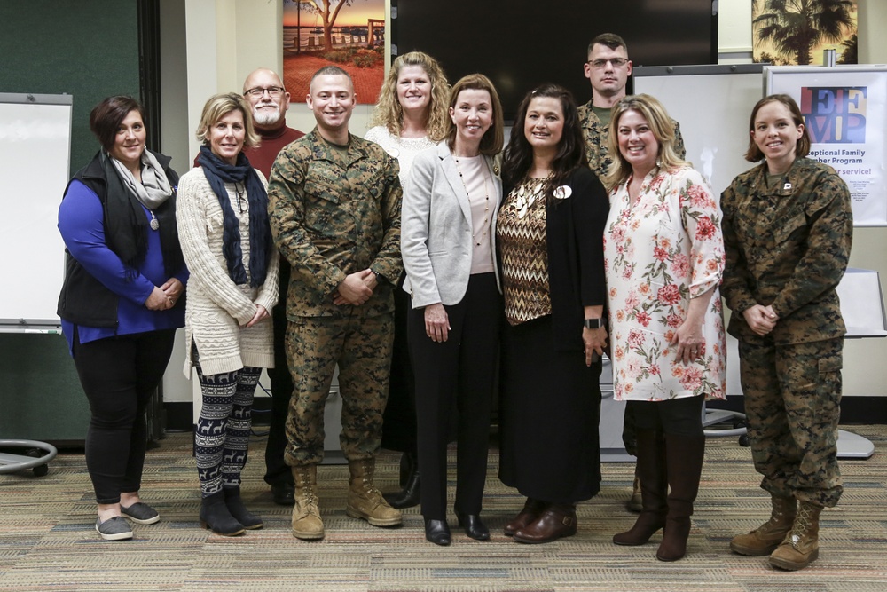 Assistant Commandant of the Marine Corps Visits Parris Island