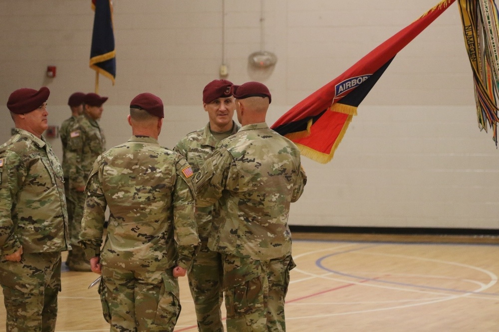 82nd Airborne Division Holds Change of Responsibility