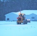 Contractors clear snow at Fort McCoy
