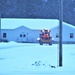 Contractors clear snow at Fort McCoy