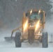 Contractors clear snow at Fort McCoy