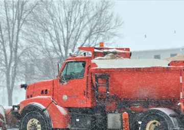 Photo Essay: Contractors clear snow at Fort McCoy