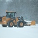 Contractors clear snow at Fort McCoy