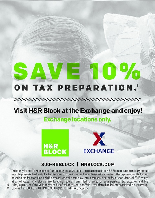 DVIDS News Service Members Receive 10 Percent off Tax Preparation