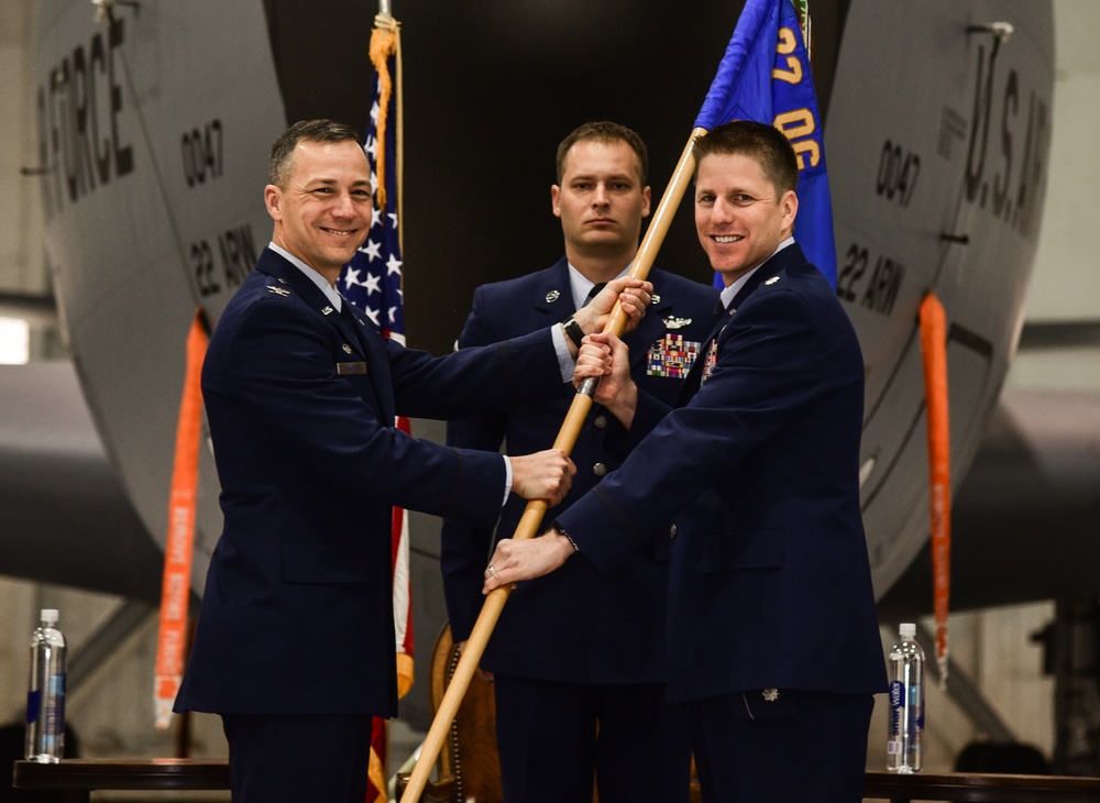 349th ARS Change of Command