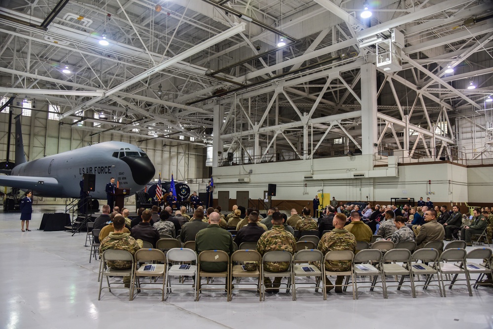 349th ARS Change of Command